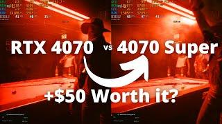 RTX 4070 vs RTX 4070 Super- The Ultimate Comparison!!!