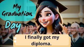 Learn English through Stories, My Graduation Day!