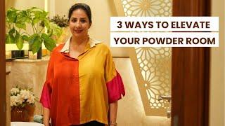 3 Genius Ways to Elevate Your Powder Room – Small Space, Big Style!
