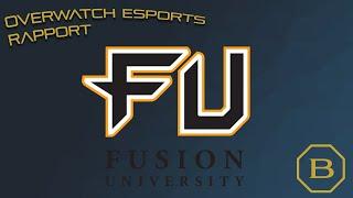 Fusion University is back | WhoRU joins the Shanghai Dragons | Overwatch Esports Rapport