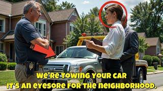 "The HOA Cops" Tried To Tow My Truck… Until They Found Out I’m The Chief Of Police!