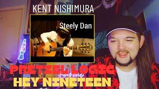 Drummer reacts to "Pretzel Logic" & "Hey Nineteen" by Kent Nishimura (Solo Acoustic)