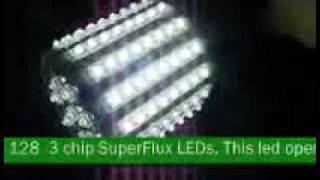 20 Watt 360 Degree 128 Super Flux LED Lighting