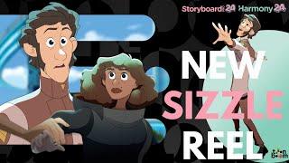 Storyboard Pro 24 and Harmony 24 Sizzle Reel - Impactful 2D/3D Animated Content I The Cloud Train