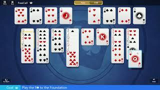 ᐶ 16 May 2019 - FREECELL SOLITAIRE - Microsoft Solitaire Collection (9-spades to the foundation)