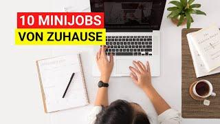 Top 10 Minijobs von zuhause - In Heimarbeit Geld verdienen