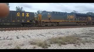 CSX E248 Empties Coal train Part 1