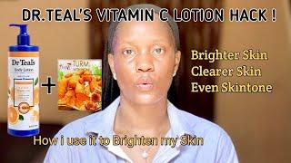 Unlocking the Brightening Power of Dr. Teal's Vitamin C Body Lotion: My Secret Method #seo