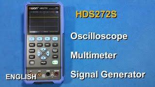 Owon HDS272S 70Mhz oscilloscope dual channel - 25MHz Function Generator - Multimeter product review