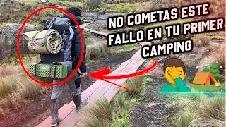 ️QUE LLEVAR PARA ACAMPAR POR PRIMERA VEZ + RECOMENDACIONES  BASICAS (2023)