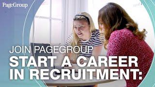 Why you should join PageGroup and consider a career in recruitment after graduating