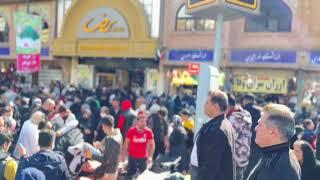 Crowded Bazaar of Tehran before nowrooz | بازار شلوغ تهران قبل از عید