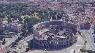 Bird's Eye View of Italy | Collesium, Cinque Terre, Pantheon, Trevi Fountain