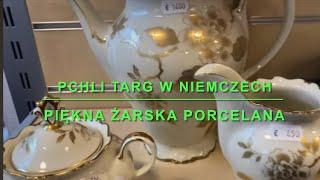 Beautiful Żary Porcelain, Indoor Flea Market in Germany, Secondhand Germany