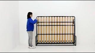 Classic Horizontal wall bed by Wall Bed King