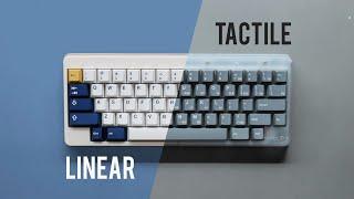 Linear VS Tactile Switch Typing Sounds