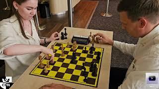 WFM Fatality vs IM M  Shcherbin. Chess Fight Night. CFN. Bullet