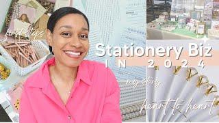 How To Start A Stationery Business In 2024 | my story, first steps before the products, mindset