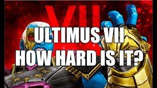 Ultimus VII Raid - How Hard is it? - Marvel Strike Force