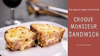 Croque Monsieur - French Ham And Cheese Sandwich / Food Channel L - A New Recipe Every Day!