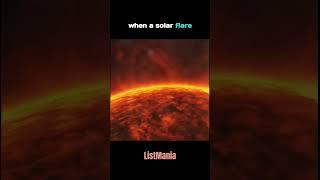 Solar Flares - the power of the Sun