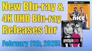 New Blu-ray & 4K UHD Blu-ray Releases for February 11th, 2025!