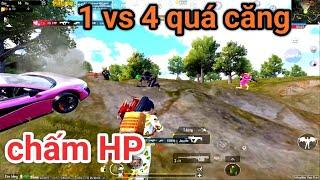 PUBG Mobile - Pha Đẩy Thẳng Combat Team 4 Cực Gắt Cùng Game Đấu Try Hard Bo Cuối Cực Căng