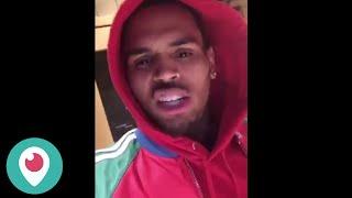 Chris Brown Live on KidRED's Periscope Broadcast (01/13/2016)