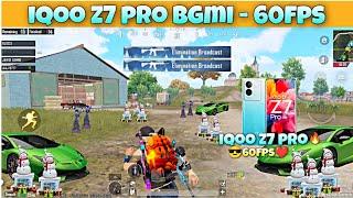 IQOO Z7 Pro BGMI MONTAGE -60fps | BGMI Clutches_ 1v4 | Android in 2024️ | Power of IQOO Z7 Pro 