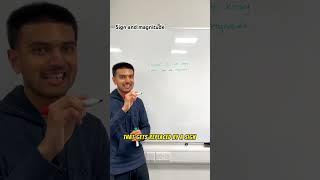 Sign and magnitude, represent negative numbers in binary - A Level Computer Science #computerscience
