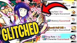 NEW STEP UP BANNER IS GLITCHED? INSANE LUCK! - My Hero Ultra Impact