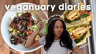 veganuary diaries ep 1: what I eat in a day | easy vegan recipes for beginners
