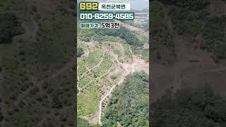 No.692 충북옥천군 군북면 토지! 대청호를 품은 천혜의 자연환경을 가진 토지에서 자연인은 바로 나.. 다양한 유실수와 약초재배까지! #shorts