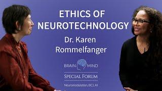 Karen Rommelfanger on the Ethics of Neurotechnology