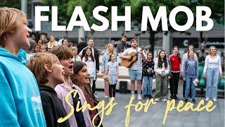 Flash Mob Sings for Peace in Central London! 