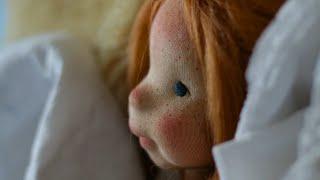 Making a Custom Fiber Art Doll | Ginny's Journey from Sketch to Wool [SUB]