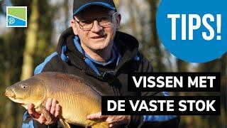 VISSEN MET DE VASTE STOK | TIPS | PETER DE WACHTER