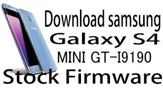 Download Samsung Galaxy S4 Mini GT-I9190 Stock Rom ! Official Firmware Update