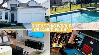 OUT OF THIS WORLD-Orlando Villa Tour- Windsor Hills Kissimmee Florida  next to Disney world!