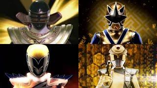 All Gold Power Rangers Morphs | Power Rangers Zone