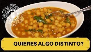 Disfrutas de Sabores Nuevos?  GARBANZOS AL CURRY