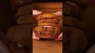 I fried an entire burger #cooking #foodasmr #food #recipe