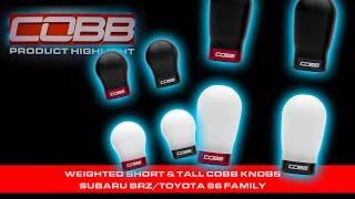 COBB Tuning - Weighted COBB Knobs for Subaru BRZ / Toyota GR86