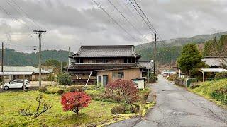 4K Japan Walk - Japanese Countryside Village | Neighborhood Walking Tour in Suburban Gifu