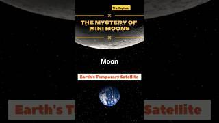 The Mystery of Mini Moons: Earth's Temporary Satellites #shorts #facts #shortvideo