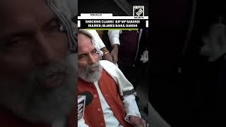 BJP MP Pratap Sarangi injured during protest outside parliament, blames Rahul Gandhi