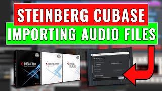 Steinberg #Cubase: How to Import Audio Files in Steinberg Cubase - OBEDIA Cubase Training