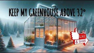 KEEP GREENHOUSE WARM #garden #greenhouse #greenhousewarmth