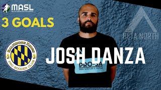 HAT TRICK: Josh Danza scores three goals vs. Fredericksburg Fire