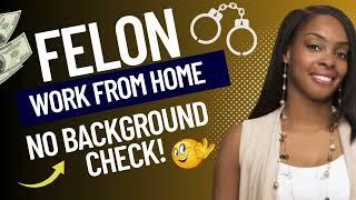  5 NO BACKGROUND CHECK REMOTE JOBS! ONLINE JOBS FOR FELONS | WORK FROM HOME 2023